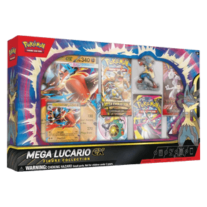 Mega Lucario ex Figure Collection | Rip & Ship