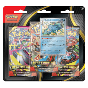 Mega Evolution: Golduck 3-Pack Blister | Rip & Ship