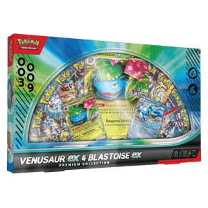 Venusaur ex & Blastoise ex Premium Collection | Rip & Ship