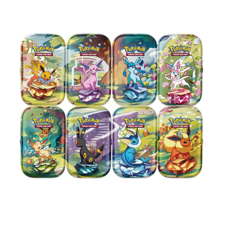 Prismatic Evolutions Mini Tin | Rip & Ship